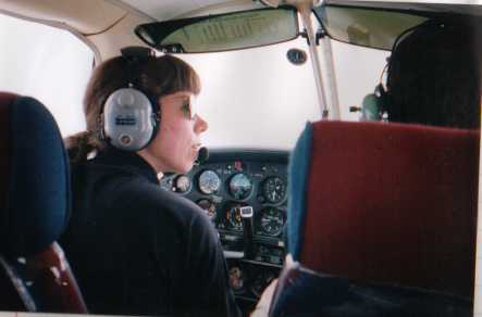 Left seat: SoftComm C-60 and right seat: unknown model of David Clark